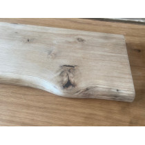 Rohholzoptik, Fensterbank, Eiche, Bohle, Massivholz, 25x3cm, Länge wählbar